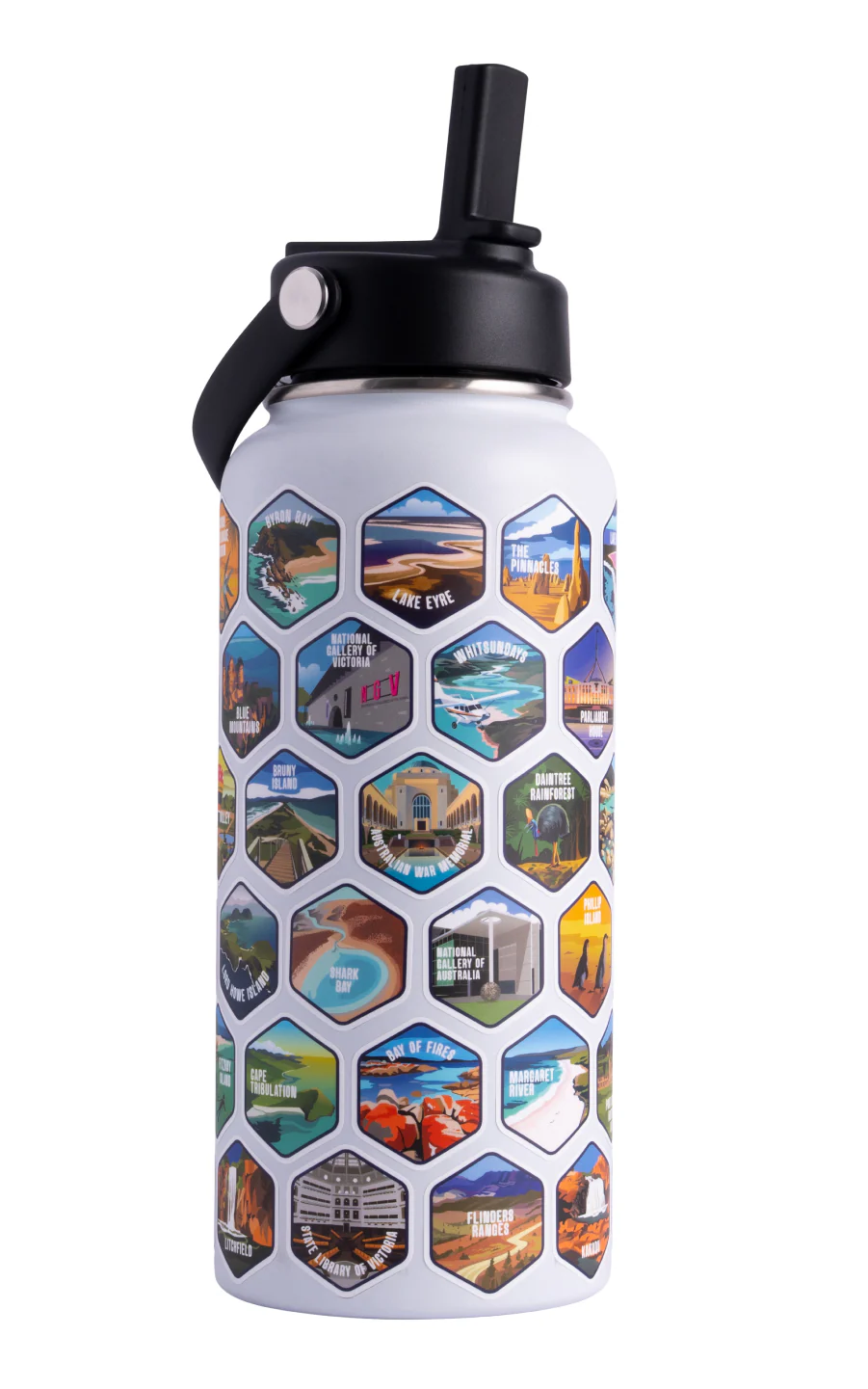 Australia Water Bottle + Sticker Set - Image 30