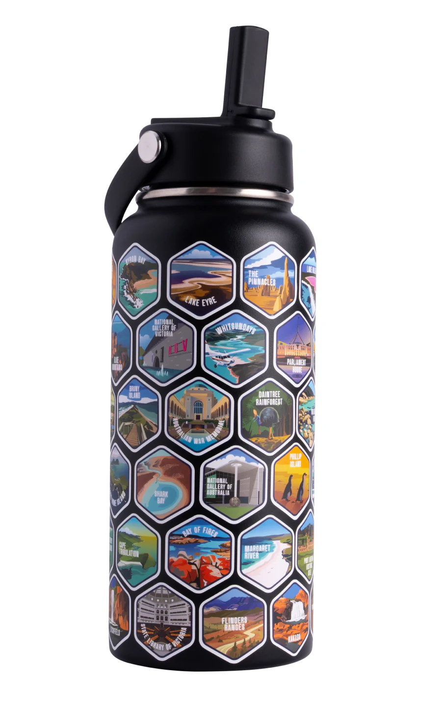 Australia Water Bottle + Sticker Set - Image 8