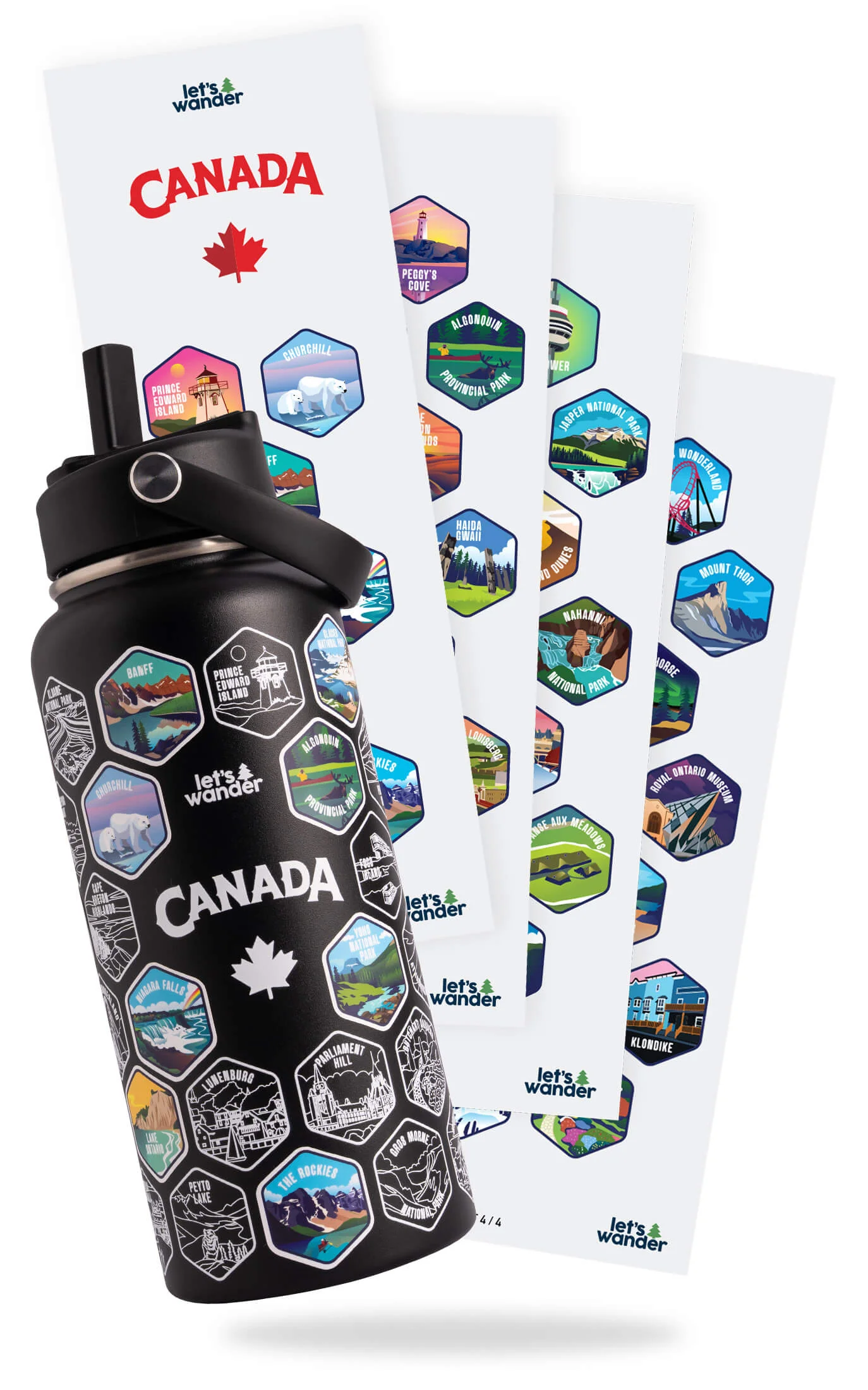 Canada Bottle + Stickers - Image 22