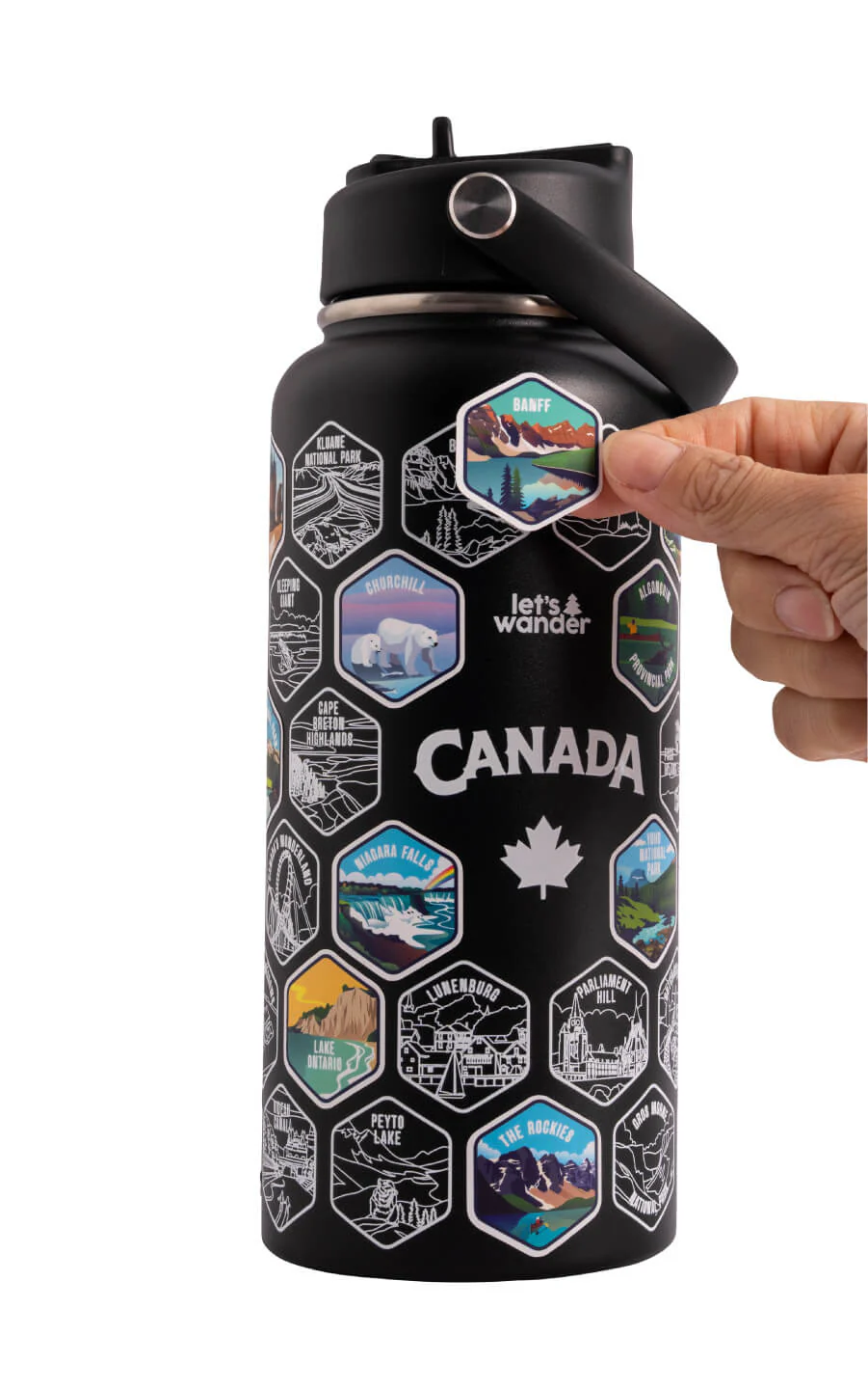 Canada Bottle + Stickers - Image 24