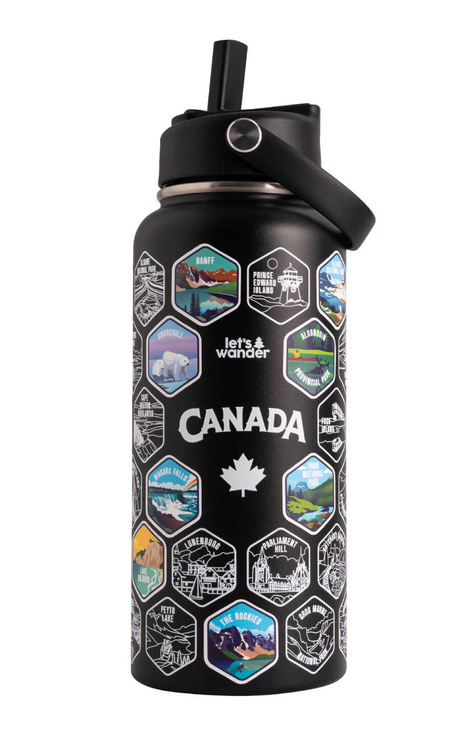 Canada Bottle + Stickers - Image 28