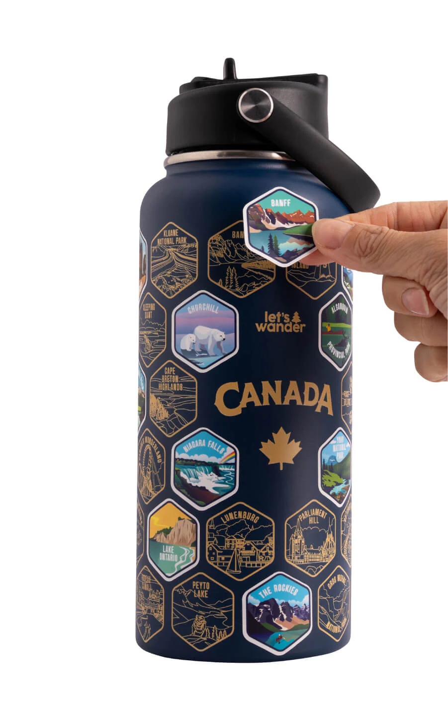 Canada Bottle + Stickers - Image 4