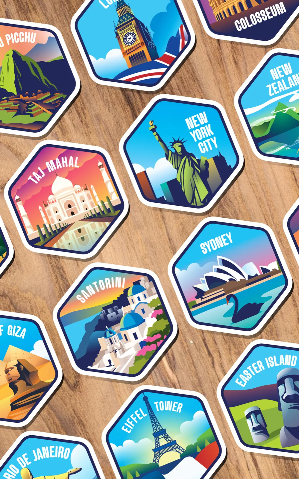 Lets Wander - Extra World Explorer Sticker Set - Image 3