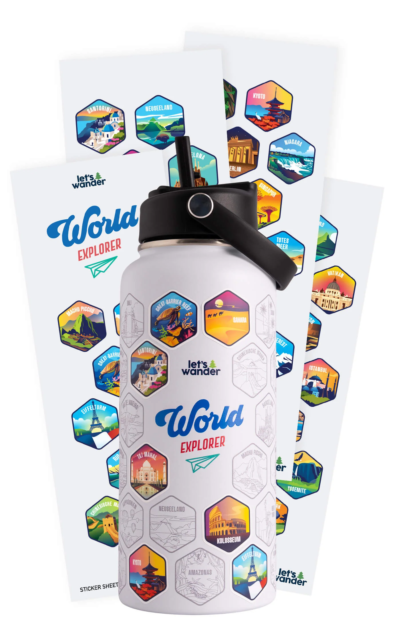World Explorer Bottle (German) - Image 13