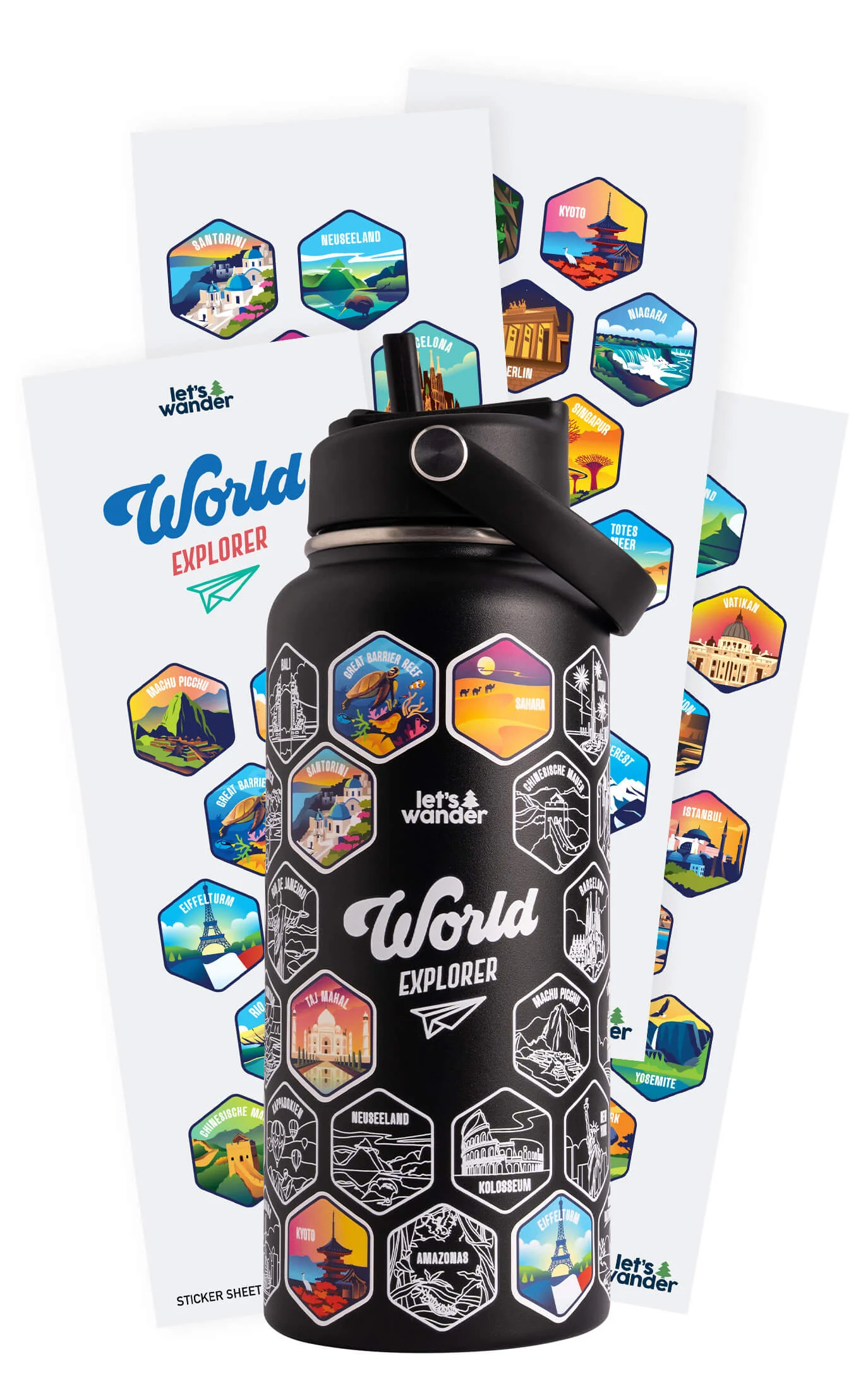 World Explorer Bottle (German) - Image 24