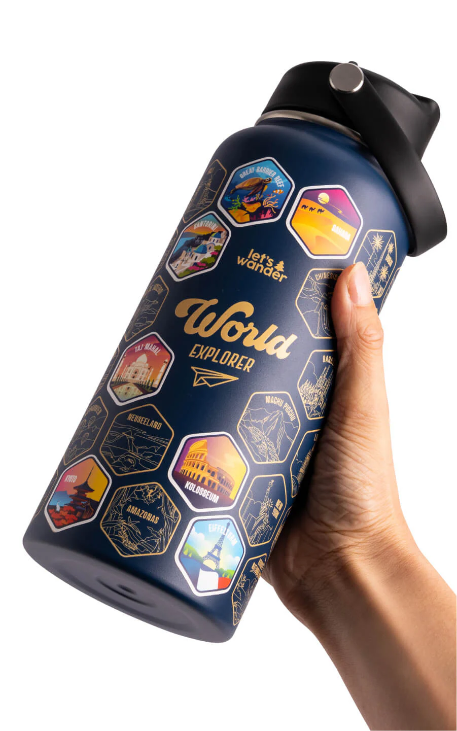 World Explorer Bottle (German) - Image 4