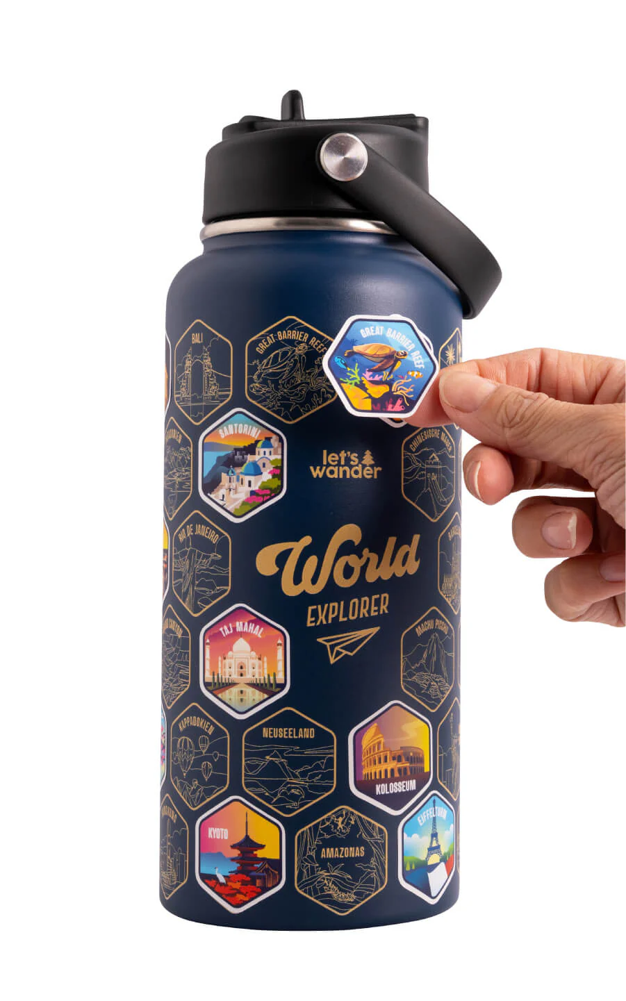 World Explorer Bottle (German) - Image 5