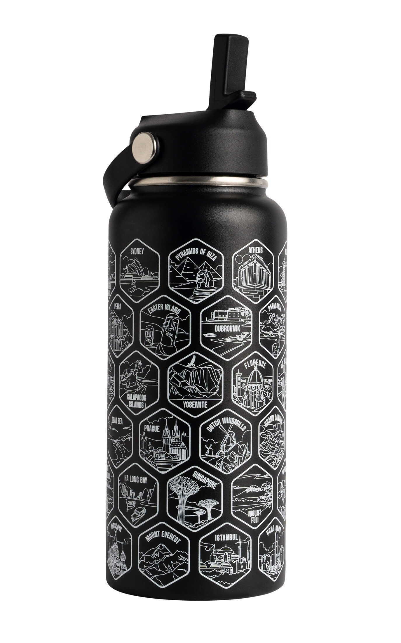 Lets Wander™ World Explorer Water Bottle + Sticker Set - Image 25