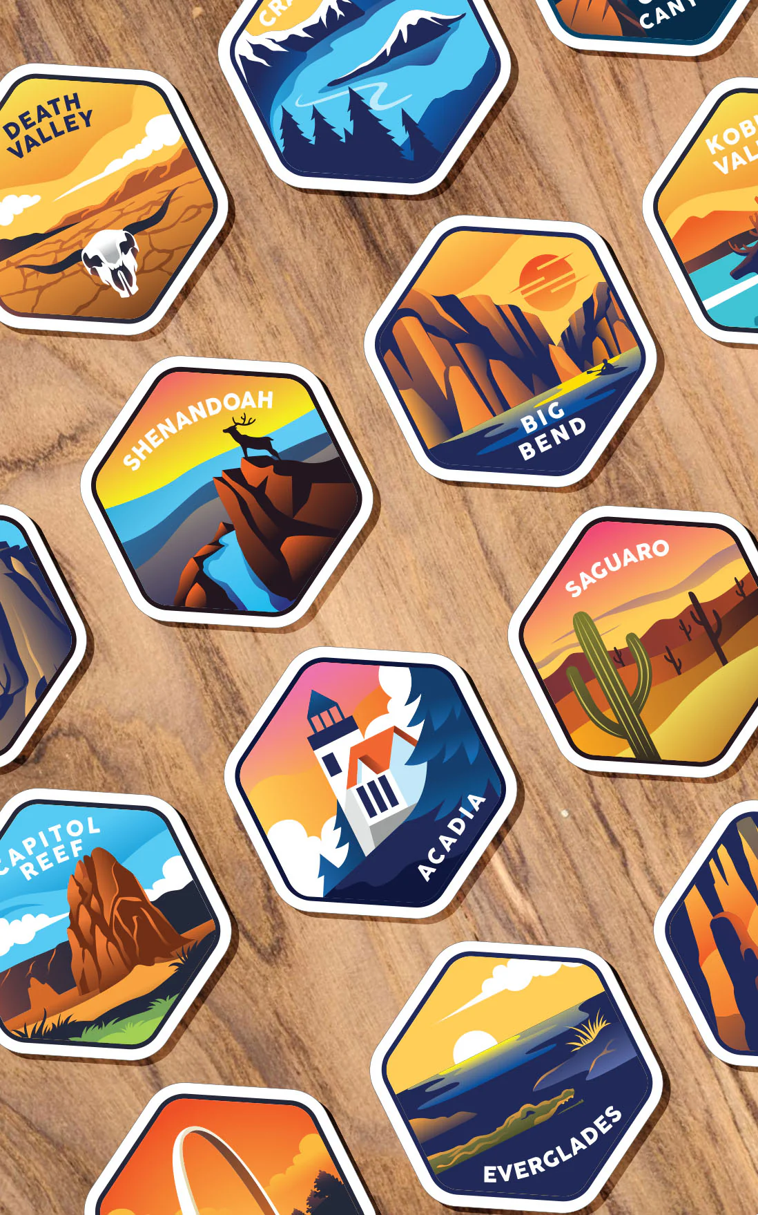 Lets Wander™ Extra National Parks Sticker Sheets - Image 4