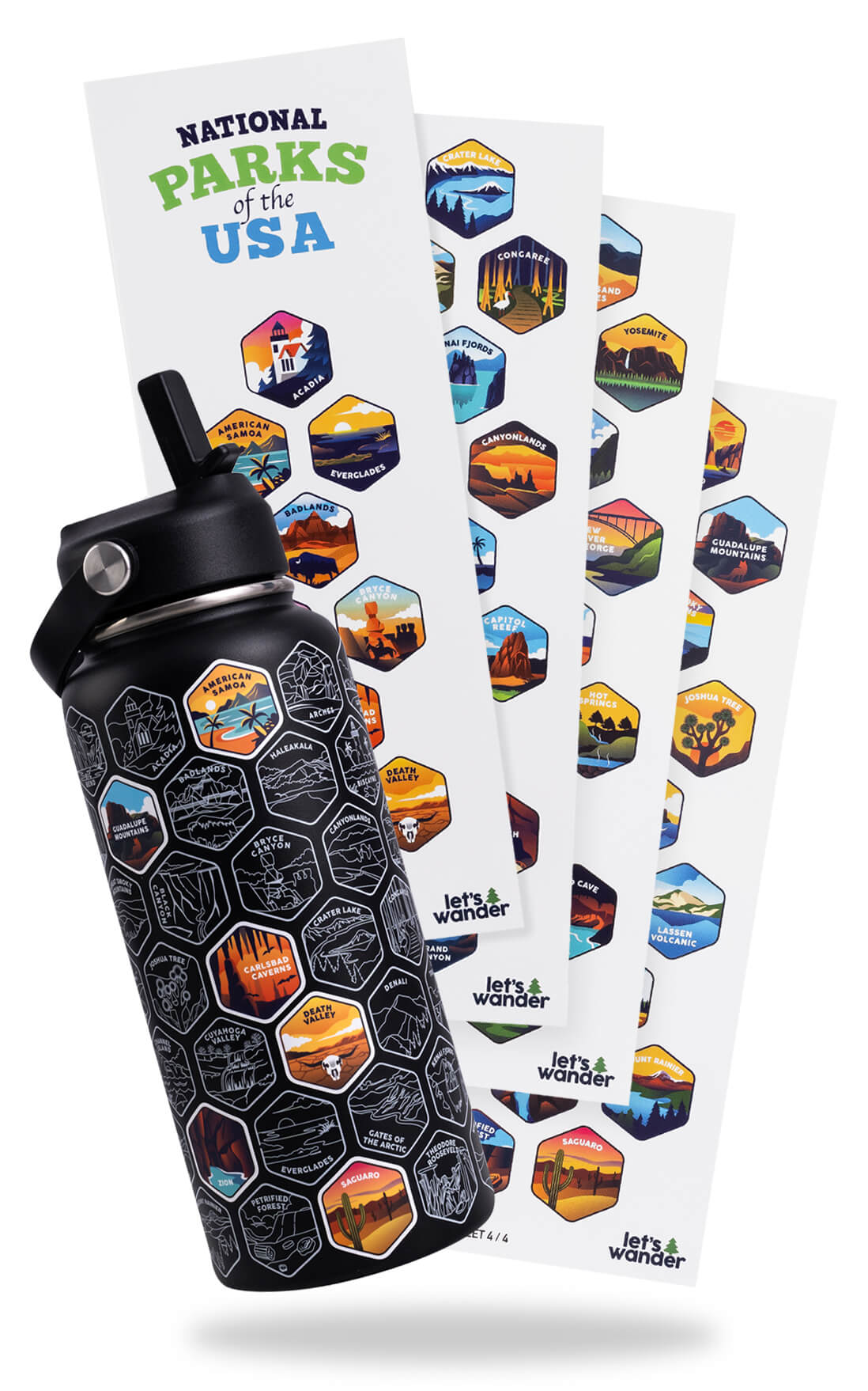 National Parks Bottle + Sticker Set - Image 13