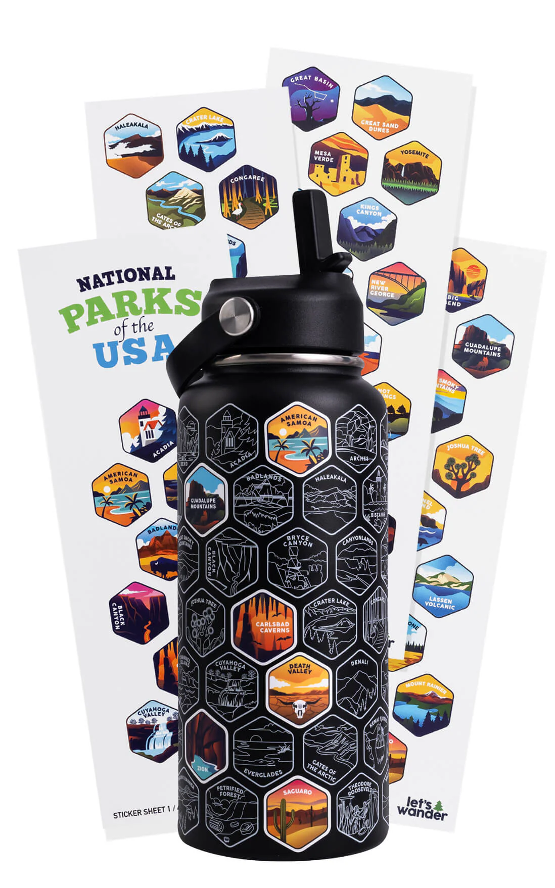 National Parks Bottle + Sticker Set - Image 15