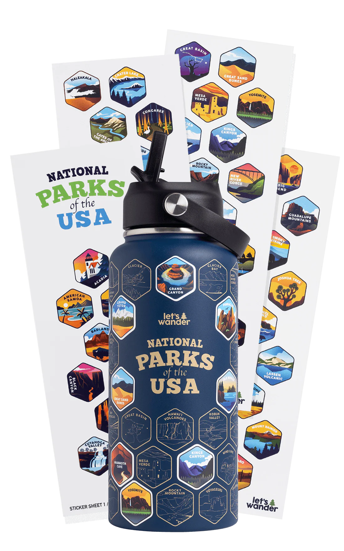 National Parks Bottle + Sticker Set - Image 25