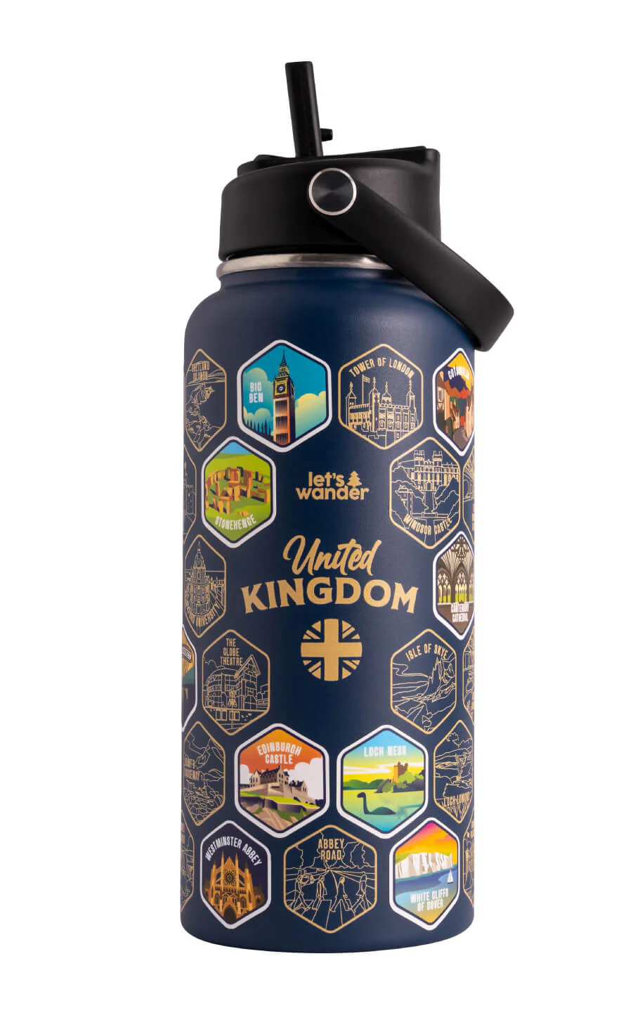 United Kingdom Bottle + Stickers - Image 14