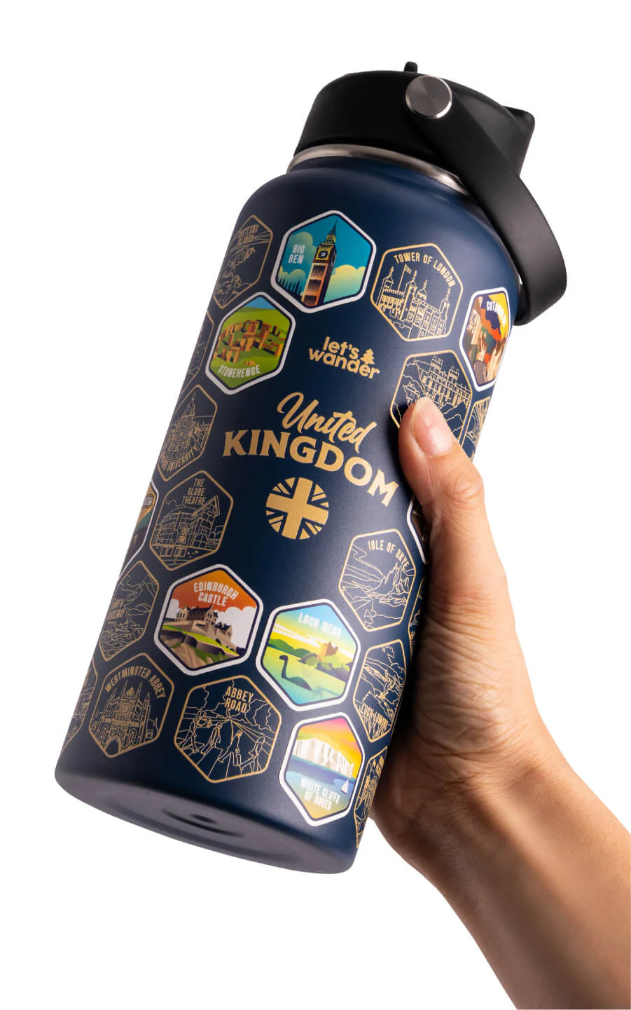 United Kingdom Bottle + Stickers - Image 19