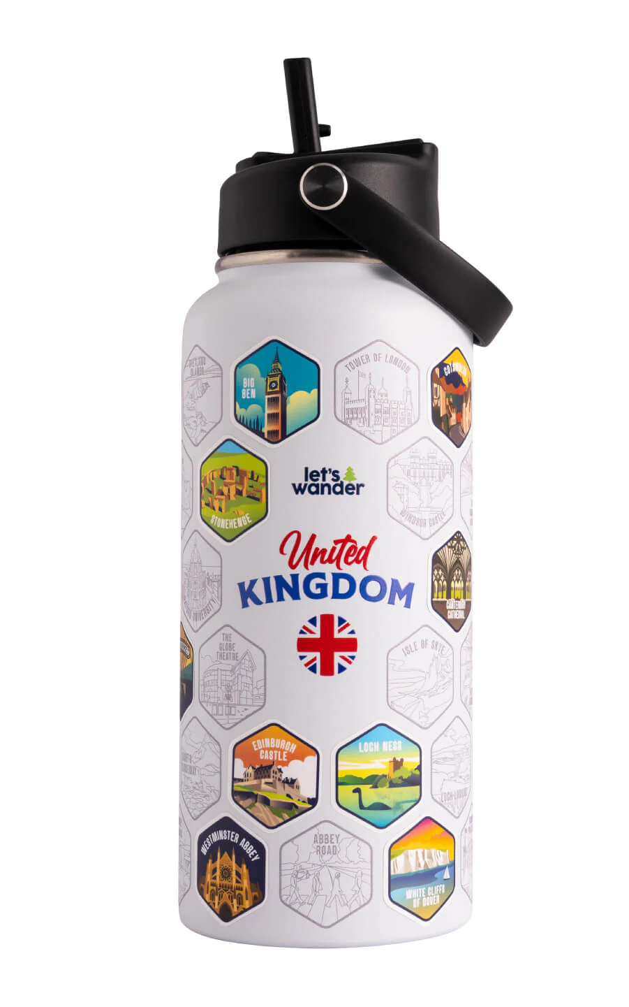 United Kingdom Bottle + Stickers - Image 23