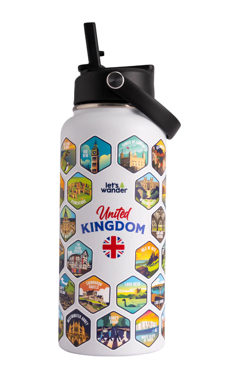 United Kingdom Bottle + Stickers - Image 25