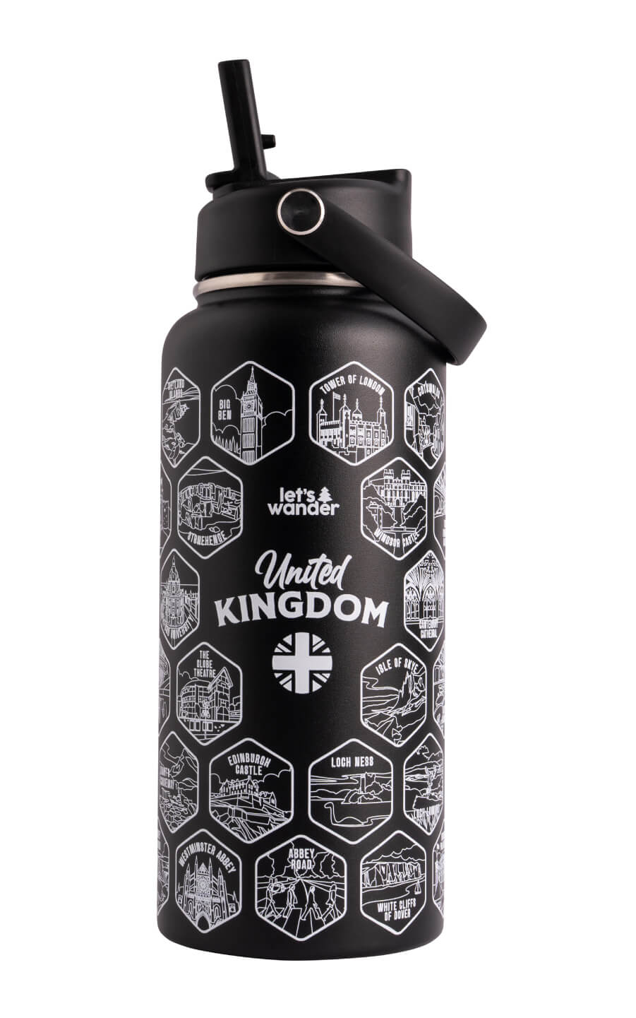 United Kingdom Bottle + Stickers - Image 3