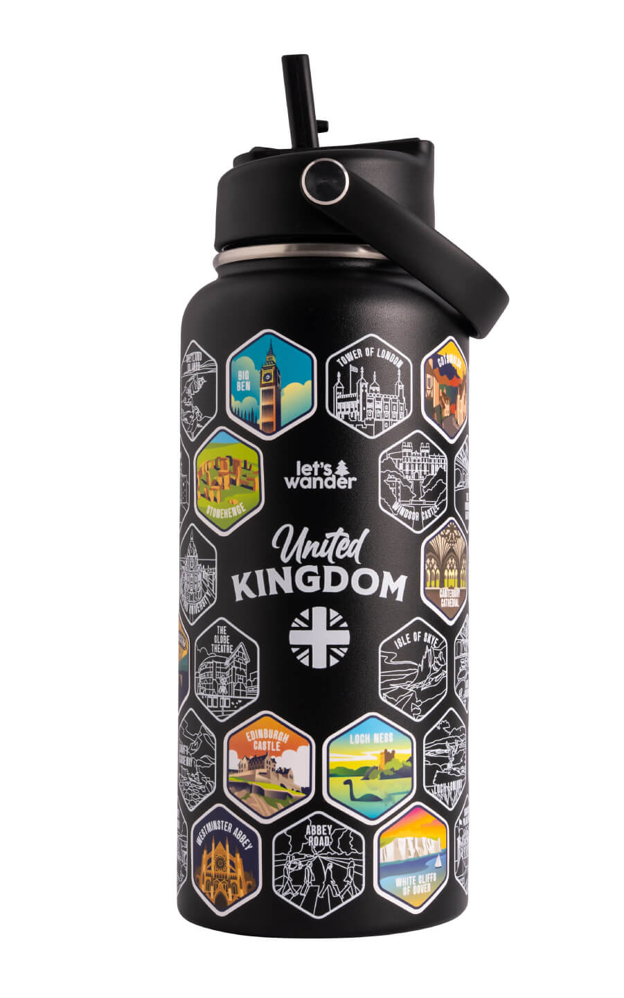 United Kingdom Bottle + Stickers - Image 5