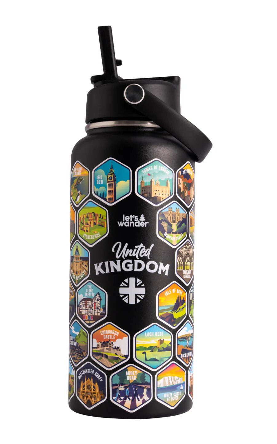 United Kingdom Bottle + Stickers - Image 7